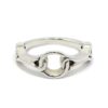 Anillo plata 925 cadenas Navarra