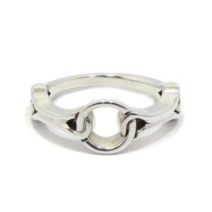 Anillo plata 925 cadenas Navarra