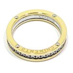 Alianza completa diamantes oro blanco y rosa Chimento