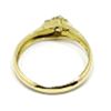 Anillo oro amarillo diamantes