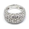 Anillo oro blanco diamantes
