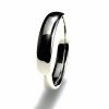 Anillo alianza oro blanco 18K 3,5mm seccion oval n12