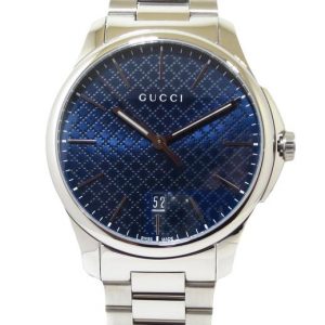 Reloj GUCCI Timeless Grande 40 mm Acero YA126316 esfera azul