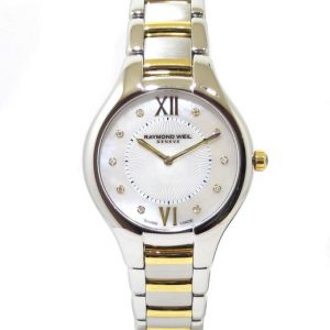 Reloj Raymond Weil Noemia 32mm PVD esfera nacar 5132-STP-00985