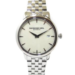 Reloj Raymond Weil Toccata 34mm esfera blanca 5388-ST-40001