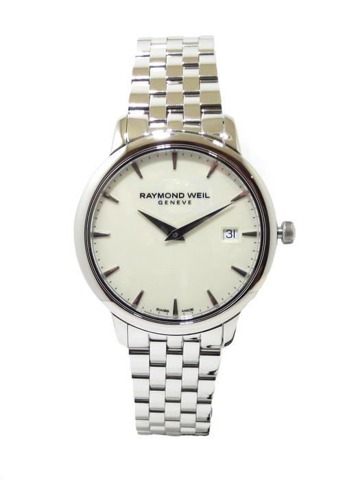 Reloj Raymond Weil Toccata 34mm esfera blanca 5388-ST-40001