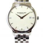 Reloj Raymond Weil Toccata 42mm esfera blanca 5588-ST-40001