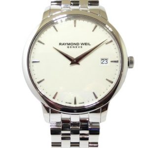 Reloj Raymond Weil Toccata 42mm esfera blanca 5588-ST-40001