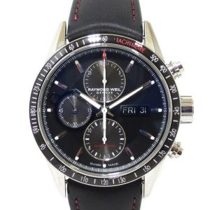 Reloj Raymond Weil Freelancer 43mm Crono Automatico esfera negra 7731-SC1-20621