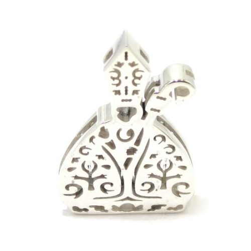 Colgante San Fermin moderno Plata