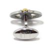 Gemelos Dunhill acero y oro Dunhill