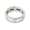 Anillo diamantes giratorio oro blanco