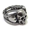 Anillo Calavera XL plata 925