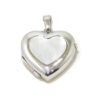 Colgante portarretratos corazón plata