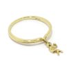 Anillo madre diamante oro amarillo