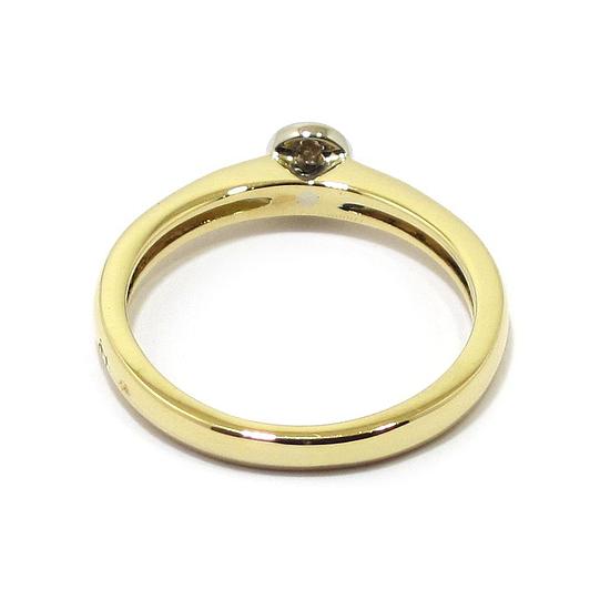 Anillo solitario diamante oro amarillo