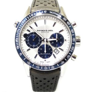 Reloj Raymond Weil Freelancer 43mm Crono Automatico esfera plata