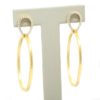 Pendientes de plata aros circonitas