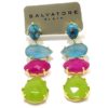 Pendientes de plata turquesa jade vasonita