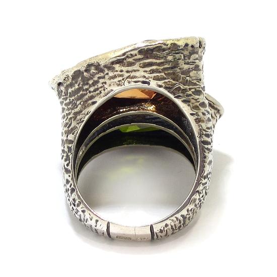 Anillo de plata 2 hidrotermales