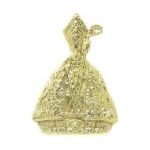 Colgante San Fermin 21mm oro amarillo