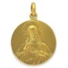 Medalla escapulario 22mm oro amarillo