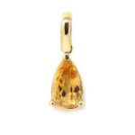 Colgante Topacio Imperial oro amarillo
