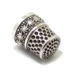 Dedal Plata Ley 19x17mm