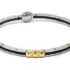 Pulsera acero oro caballero by CHIMENTO