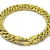 Pulsera oro amarillo malla flex CHIMENTO