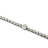 Pulsera oro blanco y 27 diamantes
