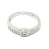 Anillo 11 diamantes oro blanco