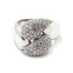 Anillo 90 diamantes oro blanco Join