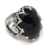 anillo de plata 925 con onix