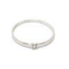 Anillo solitario diamante 0,02ct brazo 1,74mm