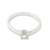 Anillo solitario diamante talla brillante 0.27ct