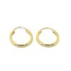 Pendientes criollas oro amarillo 14mm