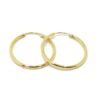 Pendientes criollas oro amarillo 24mm