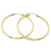 Pendientes criollas oro amarillo 41mm