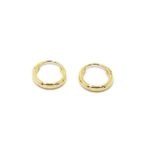 Pendientes criollas oro amarillo 9mm
