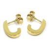 Pendientes rectos oro amarillo