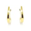 Pendientes rectos oro amarillo