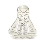 Colgante Santa Ana moderna plata