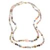 Collar plata dorada perlas barrocas piedras