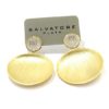 Pendientes plata dorada circulo circonitas