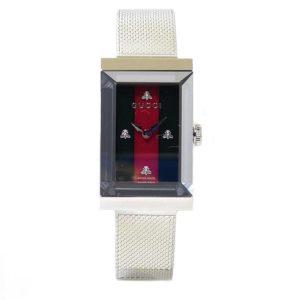 Reloj GUCCI G-Frame nacar verde rojo