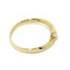 Anillo solitario circonita oro amarillo