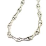 Collar plata cadenas navarra