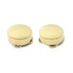 Cubrebotones redondos oro amarillo