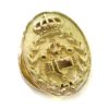 Insignia profesion ingeniero oval oro